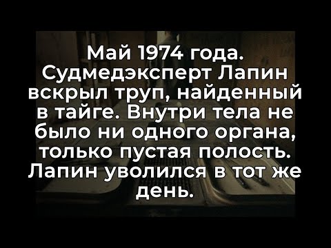 Видео: Врач вскрыл труп из тайги  Через час ОТКАЗАЛСЯ от медицины навсегда