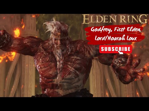 Видео: #237 Годфри, первый повелитель Элдена/Хоара Лукс | Godfrey, First Elden Lord/Hoarah Loux Boss fight