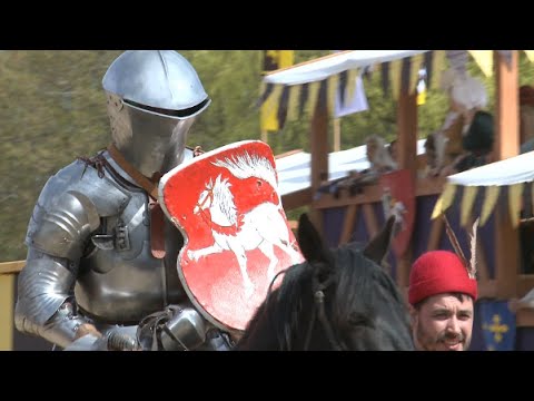Видео: Рыцарский турнир