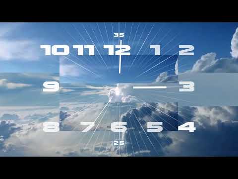 Видео: Часы в стиле 'Первый канал' вечерняя версия [KZN] v. 1.0