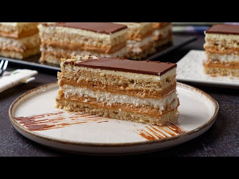 Видео: Тортик, который сделает вас мудрее - НИ КРОШКИ НЕ ОСТАВИЛОСЬ!