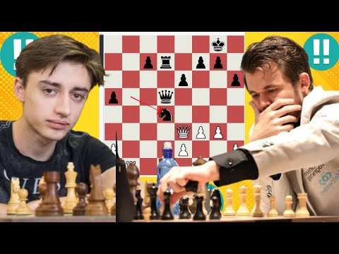 Видео: Магнус Карлсен vs Даниил Дубов 37