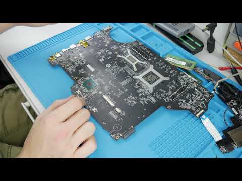 Видео: Не включается ноутбук MSI GP62M. Поиск и устранение простой неисправности.