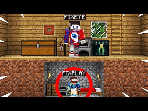 Видео: 😰Построил Мини Дом под домом ФИКСАЯ в Майнкрафт!