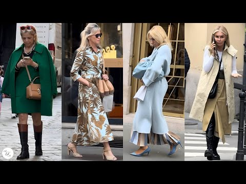 Видео: 🇮🇹 Шикарно и непринужденно: самые стильные весенние уличные образы Милана