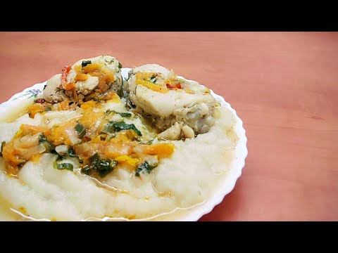 Видео: Пюре из Топинамбура, с мясом курицы в подливе ! Полезно и неимоверно вкусно !