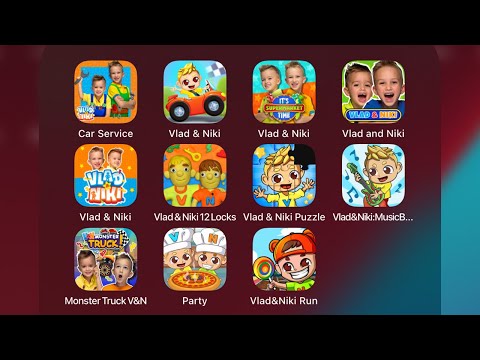 Видео: Автосервис Влада и Ники, Супермаркет, Влад и Ники - Мир, 12 замков, Влад и Ники - Кулинарная вече...