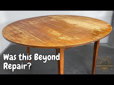 Видео: РЕСТАВРАЦИЯ стола в стиле модерн середины века - Мебель G Plan