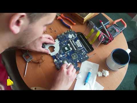 Видео: Aser Aspire 5750 - Замена термопасты , чистка от пыли.