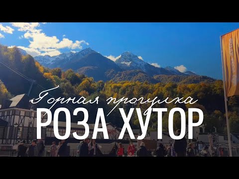 Видео: РОЗА ХУТОР | КРАСНАЯ ПОЛЯНА | АЛЬПАКИ | СОЧИ 2024