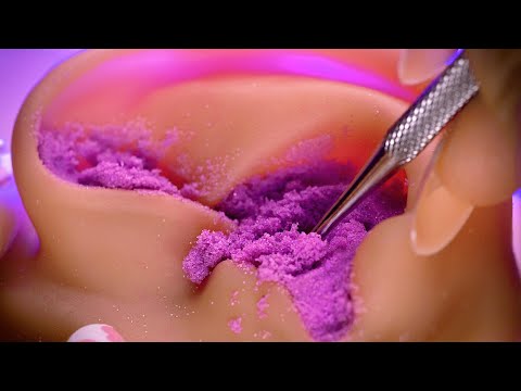 Видео: [ASMR] Чистка ушей, которая по закону заставляет вас уснуть😪 (Кинетический песок / Sub✔️ / ACMP)