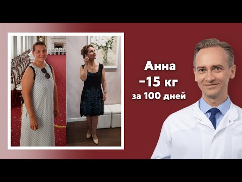 Видео: Анна -15 кг за 100 дней. Как сделать первый шаг?