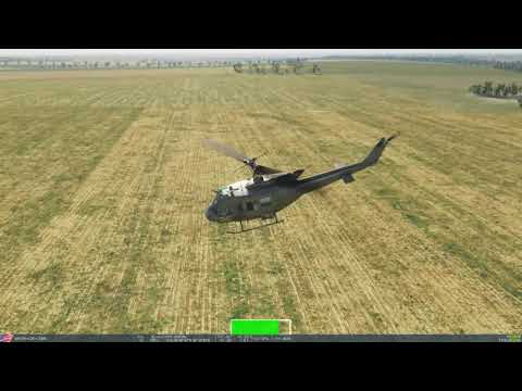 Видео: Глиссада. DCS 2.5 UH-1H Навигация. (ILS) Заход на посадку по приборам и визуальный контроль.