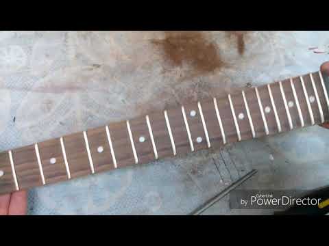 Видео: Скаллопирование грифа электрогитары. Как и нахрена?