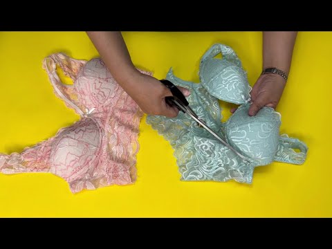 Видео: [DIY] С нетерпением ждем удивительной и чудесной работы двух бюстгальтеров.