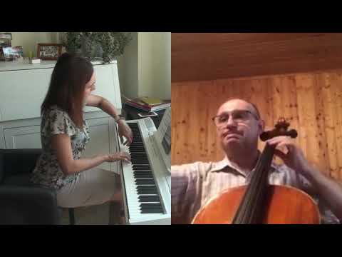 Видео: Ж.Массне Элегия.Переложение для виолончели и фортепиано.J.Massenet