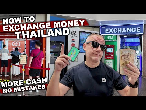 Видео: Это как обменять деньги в Таиланде | Получите больше де...