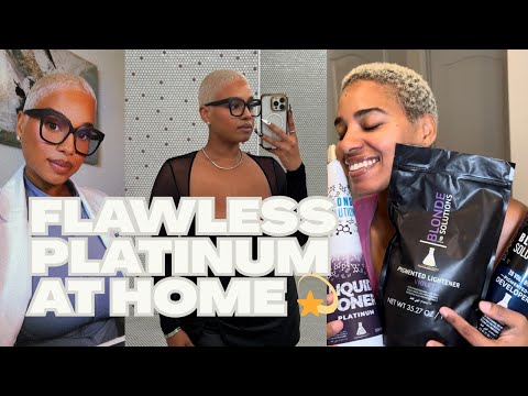 Видео: Я впервые попробовала Blonde Solutions | Достигла платинового блонда за один заход без ожогов