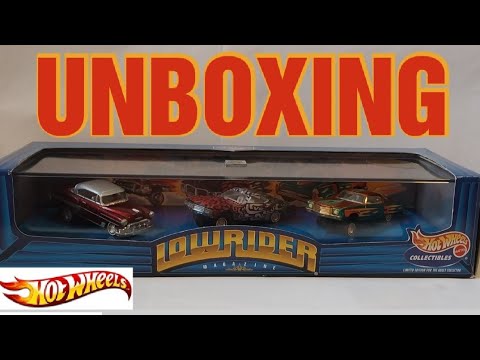 Видео: Раскрываем набор журналов Hot Wheels Lowrider