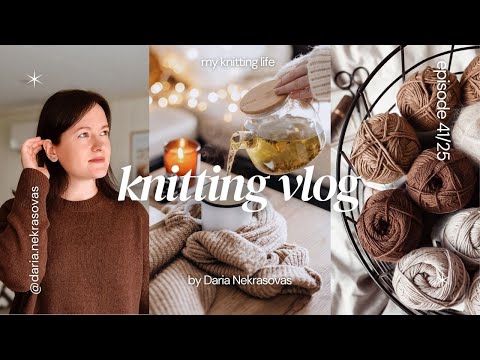 Видео: ВЯЗАЛЬНЫЙ ВЛОГ 41/25 | Зима пришла ❄️ Marius на спицах, шапки из ангоры и новая жизнь старых вещей 🤎