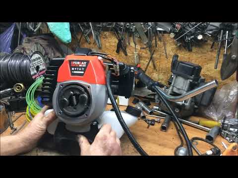 Видео: Бензо-триммер "i-Брайт"Поломка которая входит в стоимость.)