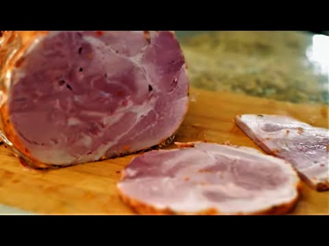 Видео: Как Сделать Ветчину "Мясной Шар" без Духовки/Домашняя Колбаса из Говядины, Свинины и Курицы/