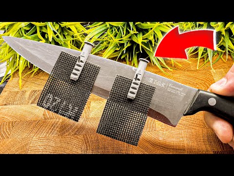 Видео: Хитрость в МАСЛЕ! Лучший способ заточить НОЖ как бритва!