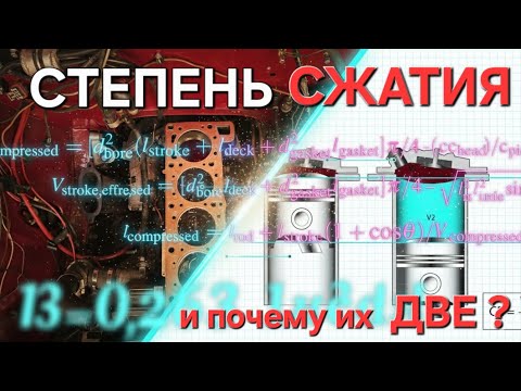 Видео: СТЕПЕНЬ СЖАТИЯ и ЗЛОЙ РАСПРЕДВАЛ. С чего надо начинать тюнинг ГБЦ ВАЗ. Простой калькулятор степени.