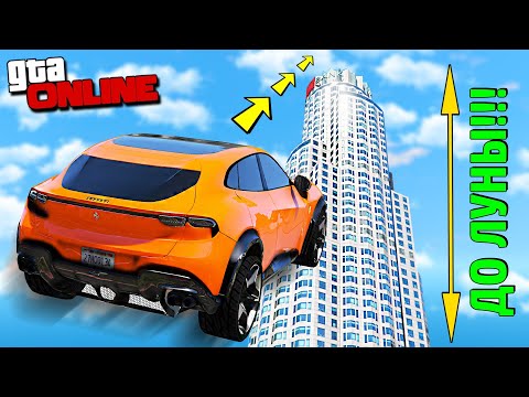 Видео: УЛЕТЕЛ ВЫШЕ ЛУНЫ! КАК ДАЛЕКО В ВЫСОТУ УЛЕТИТ ЧИТ ТАЧКА С ТРАМПЛИНА? - ЭКСПЕРИМЕНТЫ В ГТА 5