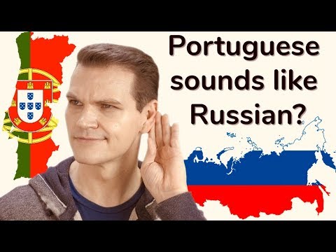 Видео: Почему португальский язык звучит как русский ?! (или как польский)