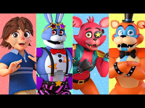 Видео: МИШКА ФРЕДДИ - ГОЛОДНАЯ ЧИКА! | FNaF Security Breach - Анимации на русском