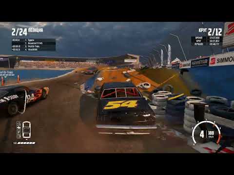 Видео: прохождение игры Wreckfest часть 11