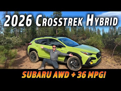 Видео: Обзор гибридного Subaru Crosstrek 2026 года | Самый маленький внедорожник Subaru получает гибридн...