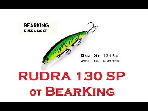 Видео: Rudra130 от BearKing. Обзор с рыбалкой.