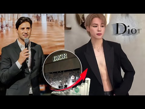 Видео: Руководитель отдела продаж Dior Флориан Глоссль рассказывает о влиянии Jimin BTS на мировые прода...