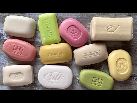 Видео: ASMR Soap cutting | Soap Carving|Резка мыла  | ASMR