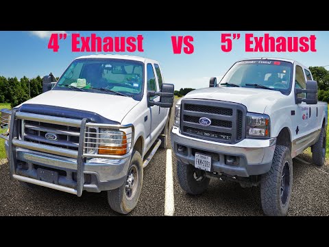 Видео: 4-дюймовый или 5-дюймовый турбовыхлоп: какой из них звучит лучше?