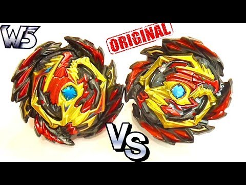 Видео: Новый Бейблэйд от W5 Волчок Веном Диаборос против оригинала и Копии Beyblade GT 4 сезон