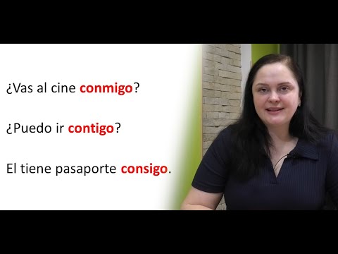 Видео: Lección 41. ПРИЙМЕННИКИ в іспанській. Все про прийменник CON