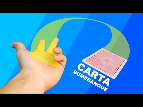 Видео: Как кидать карту ... как бумеранг ? Научился за 52 минуты
