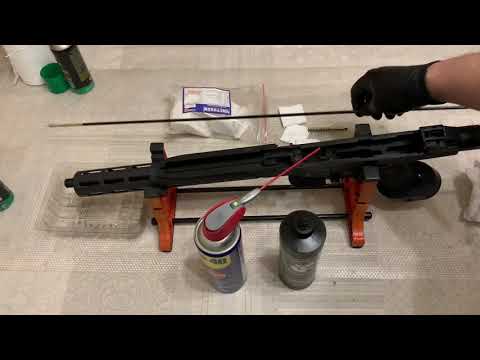 Видео: Чистка карабина Kurbatov Arms R-701