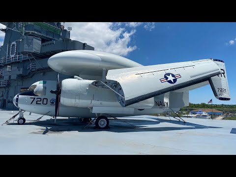 Видео: Grumman E-1 Tracer – Первый палубный самолёт ДРЛО ВМС США | История и обзор, 