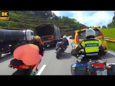 Видео: Самые опасные полицейские погони за преступниками, снятые на видеорегистратор №14