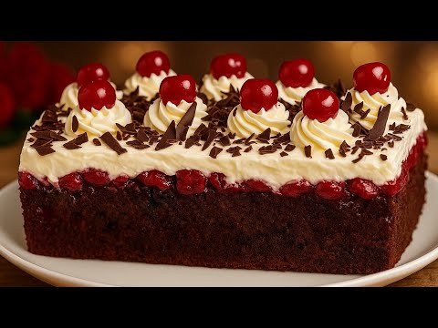 Видео: 🎂 Этот торт готов за 5 минут! Влажный, нежный и очень простой в приготовлении.