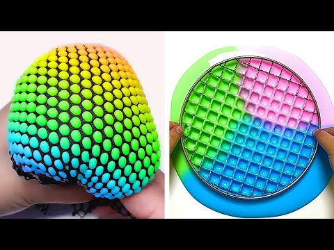 Видео: 12часовая подборка необычно удовлетворяющих видео со слаймами АСМР без музыки - Расслабляющие слаймы