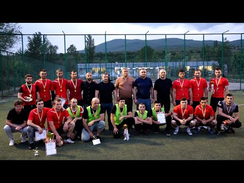 Видео: Президент Алан Гаглоев наградил финалистов турнира по мини-футболу