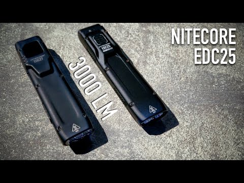 Видео: ТОНКИЙ и МОЩНЫЙ NITECORE EDC25, сравнение с EDC27