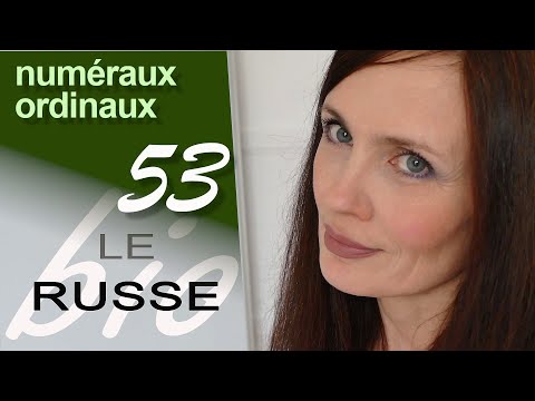 Видео: Numéraux ordinaux + déclinaison. Порядковые числительные и их склонение.