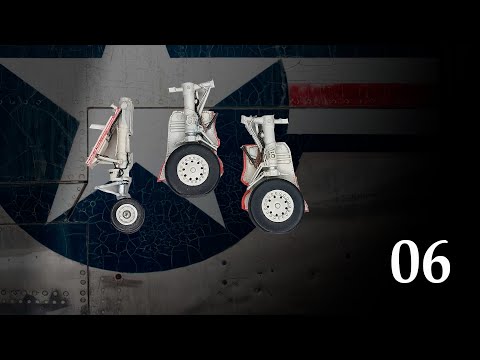 Видео: Episode 6 - F-4B Phantom II (Стойки шасси) 1/48 Academy