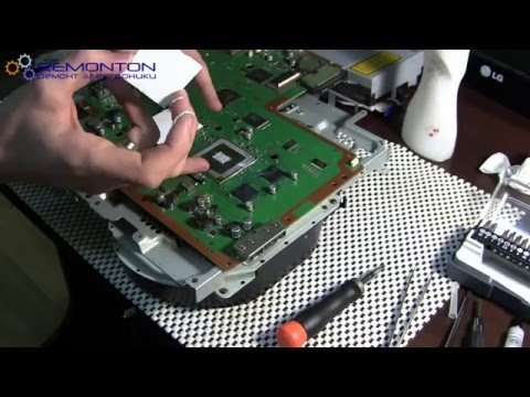 Видео: Ремонт Sony PlayStation, замена термопасты